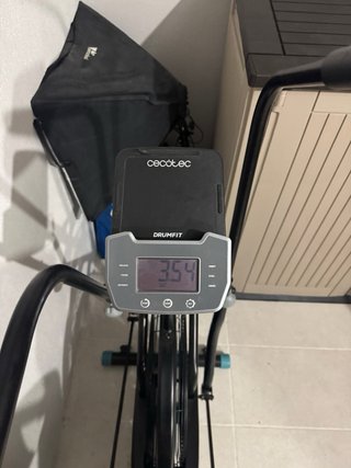 Drumfit WOD Rider 2000 Eolo Bicicleta aire Cecotec