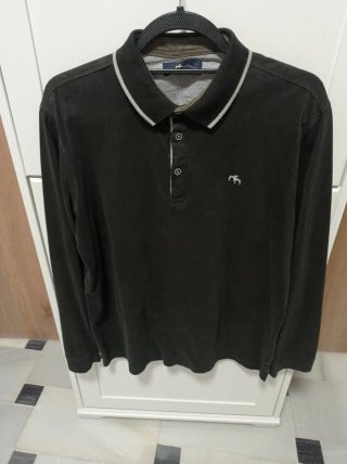 Polo manga larga ALCOR Marrón Talla L