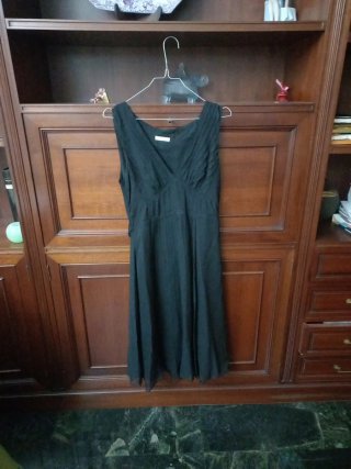 Vestido negro fiesta elegante