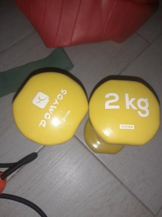 Mancuernas DOMYOS 2kg (Par)