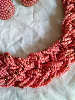 Conjunto de Gargantilla, Pulsera y Pendientes