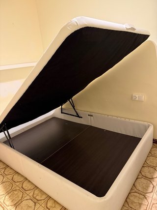Canapé Abatible Blanco (cama)