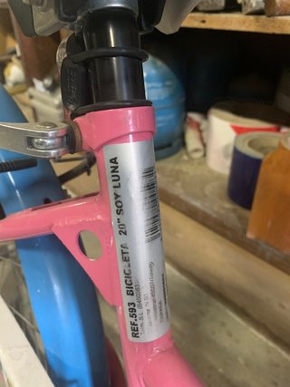 Bicicleta Soy Luna 20 Rosa