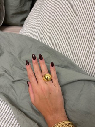Anello Fabiani in argento placcato oro