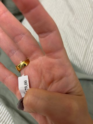 Anello Fabiani in argento placcato oro