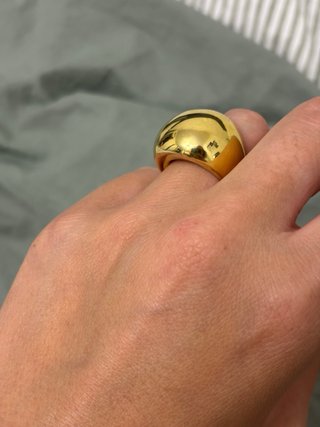 Anello Fabiani in argento placcato oro