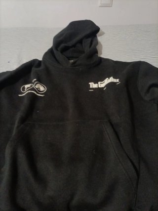 Sudadera Pull&Bear Talla S Negra