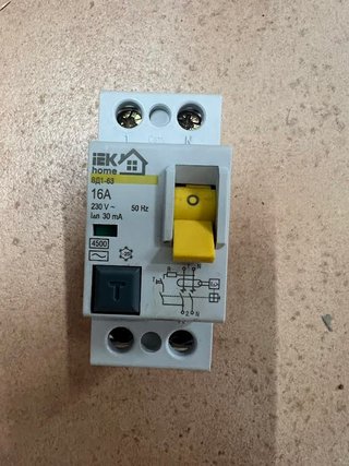 Interruptor Diferencial Bipolar 16A 30mA