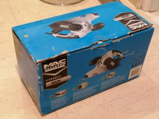 Lijadora de banda Mac Allister 900W