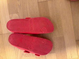 Sandalias Duna Rojas Talla 37