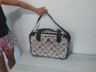 Maleta de Viaje Estampada Floral