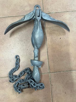 Ancla Plegable con Cadena