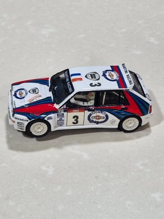 Scalextric Lancia Delta Martini teamslot