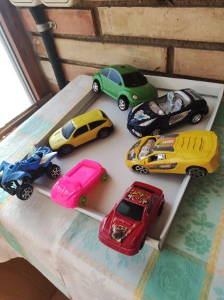 Lotes AVIONES y  coches  juguete