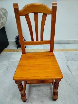 7 Sillas Provenzales Madera