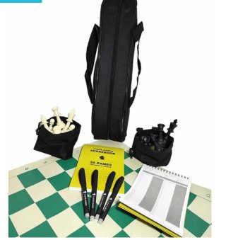 Set de Ajedrez Enrollable Completo