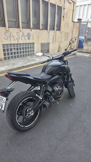 Yamaha MT07 2019