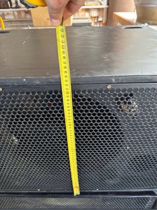 2 Cajones de Subgraves Vacíos 18 pulgadas