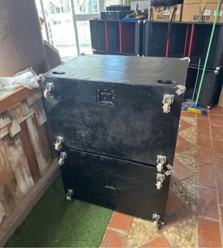 2 Cajones de Subgraves Vacíos 18 pulgadas