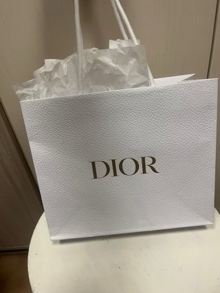 Sacchetto carta Dior con velina