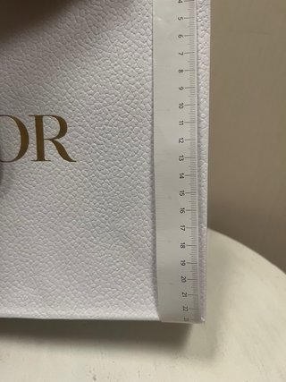 Sacchetto carta Dior con velina