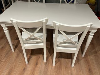 4 Sillas ROSENTORP Blancas