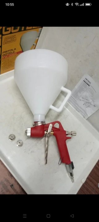 Pistola de gotelé nueva