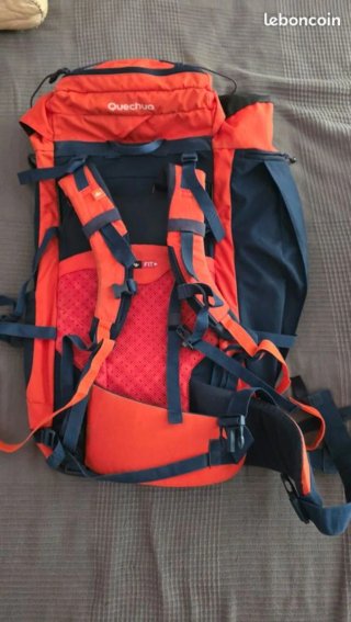 Mochila montaña Quechua Forclaz 50L Easyfit Teen