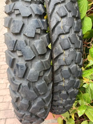 Neumáticos IRC Trail GP410 (80/100-21 y 120/80-18)