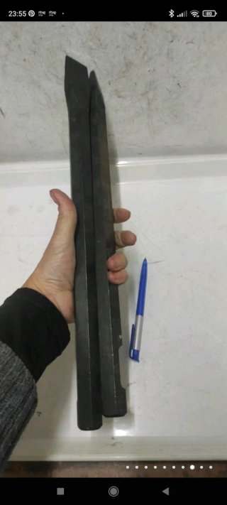 Puntero y cortafríos largos