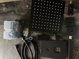 Set doccia incasso nero opaco 2 vie iBOX⁠