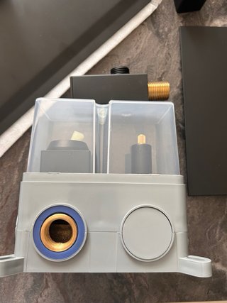 Set doccia incasso nero opaco 2 vie iBOX⁠