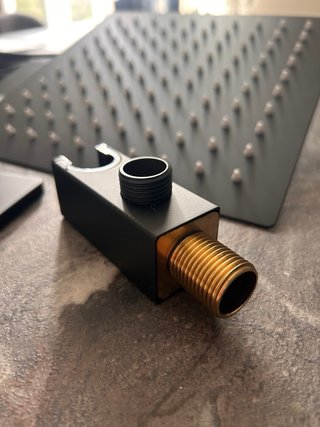 Set doccia incasso nero opaco 2 vie iBOX⁠