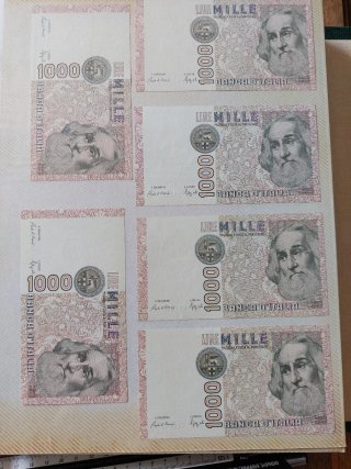 Banconote 1000 lire Marco Polo