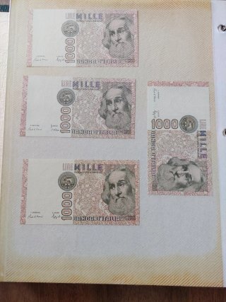 Banconote 1000 lire Marco Polo