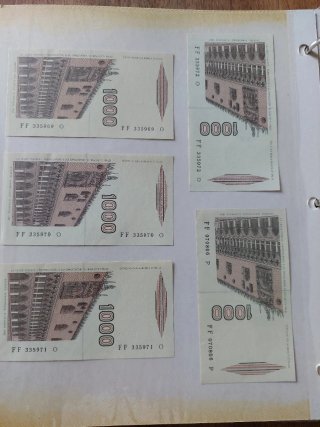 Banconote 1000 lire Marco Polo