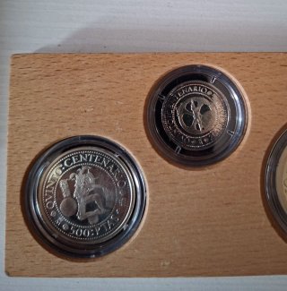 MONEDAS DE PLATA CONMEMORATIVAS