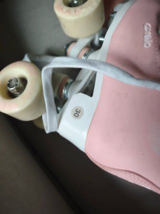 Patines de 4 Ruedas Oxelo Rosa talla 30