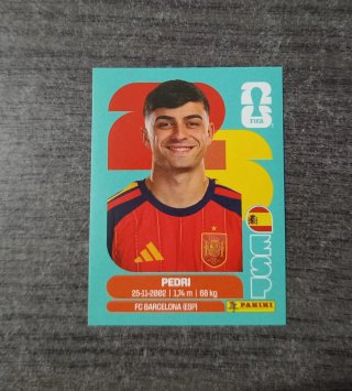 Cromo Pedri España Mundial 2026 Panini
