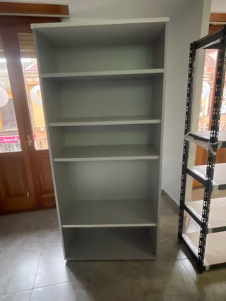 Estantería de Oficina gris
