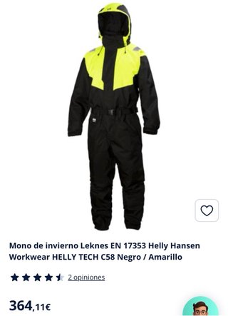 Mono de invierno Helly Hansen Leknes