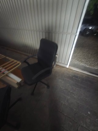 2 Sillas de Oficina Negras