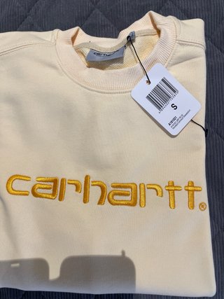 Sudadera Carhartt Beige Talla S