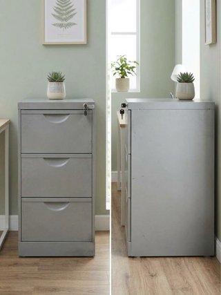 Mueble archivador metálico con llave