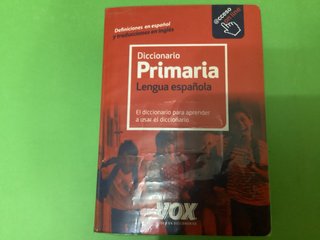 Diccionario Primaria, lengua española