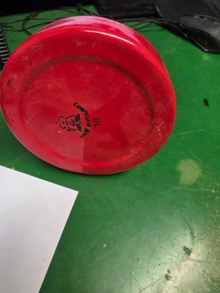 Tetera Antigua Roja