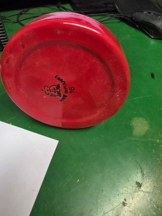 Tetera Antigua Roja