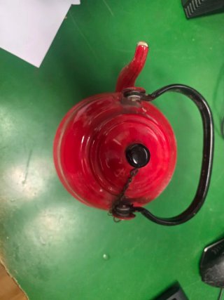 Tetera Antigua Roja