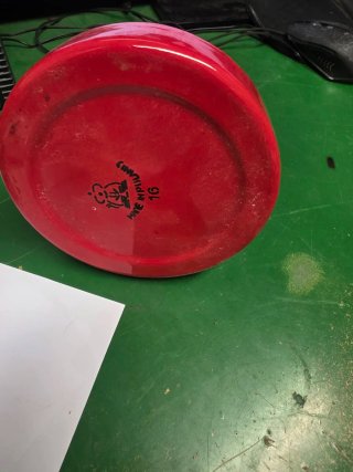 Tetera Antigua Roja