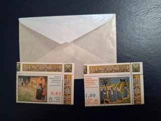 Francobolli Vaticano Santa Francesca Romana